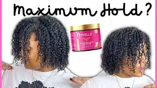First impressions of NEW Mielle Pomegranate & Honey Maximum Hold Gel Styler | Wash & Go edition