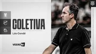 Ceará 3x0 Santos | Coletiva Léo Condé
