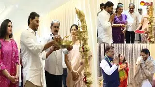 CM YS Jagan Inaugurates Rest House At Tirumala Tirupati | Narendra Chowdary | Rachana @SakshiTVLIVE