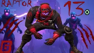 Fortnite Solo NEW 🎃HALLOWEEN👻 RAPTOR SKIN!