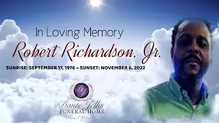 Celebration of Life for Mr. Robert Ernest Richardson, Jr.