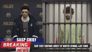 🚨 BREAKING NEWS: SASP Chief Confirms Arrest of Wanted Criminal Ajay Singh & 4 Others! 🚔