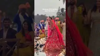 Indian Bride Swagger Entry | Cool Entry | Dhurandhar Song | Fa9la | Flipperachi | Wedding Entry #fyp