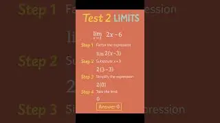 Solving Limits by Direct Substitution