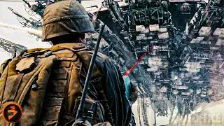 The US Marines Take on the Massive Alien Mothership | BATTLE LOS ANGELES