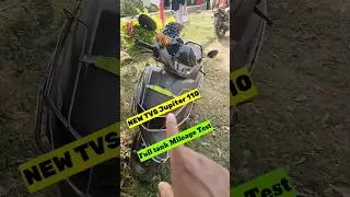 TVS Jupiter 110cc | full tank mileage test #tvsjupiter #jupiter #mileage #shorts #ytshorts