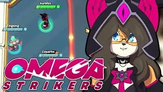 Furry VTuber Plays Omega Strikers With Friends On Stream