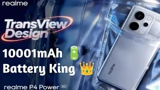 #RealmeP4Power 5G Full Details | 10,001mAh Battery, 144Hz Display