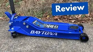 Gato Hidraulico Daytona de 3 Toneladas.. Low Reach & Low profile - Review