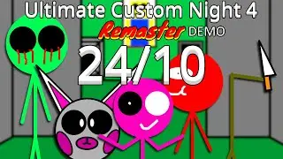 Ultimate Custom Night 4 Remaster (Fan-Made) Demo - 24/10 Mode Complete