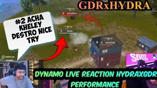 HYDRAxGDR Performance Dynamo Reaction #2 Destro Team GDR Comeback Dynamo Reply 