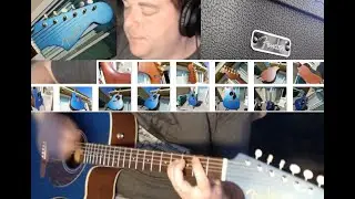 Fender Redondo Acoustic Guitar in Lake Placid Blue - Sound Check #42