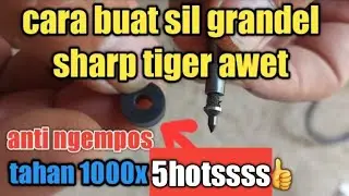 Как продлить срок службы уплотнителя Sharp Tiger Grandel Uklik и предотвратить его сдувание.