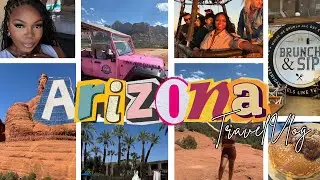 SOLO TRIP TO PHOENIX ARIZONA! Hot Air Balloon Ride, Pink Jeep Tour + more!