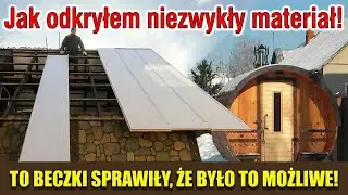 Genialny materiał budowlany wymyślony po wizycie w saunie!