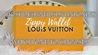 FIRST LOUIS VUITTON SLG | Zippy Wallet | Unboxing & Review