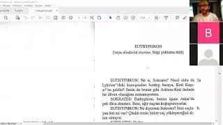 Platon, Euthyphron Diyaloğu/Dindarlık Üzerine (1/4)