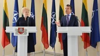 NATO Secretary General - Press conference with President Lithuania - 6 September 2013