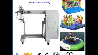 How to make the PVC coated fabric bag? -- hot air seam sealing machine