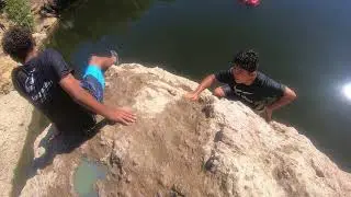 man dies jumping off cliff *not click bait*