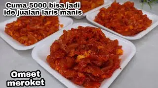 OMSET MEROKET SEJAK JUALAN INI, MAKARONI TELUR JAJANAN TERLARIS