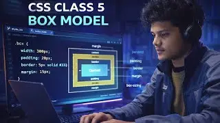 CSS BOX MODEL EXPLAINED | CSS CLASS 5 | LEARN MARGIN, PADDING, BORDER AND CONTENT | MRNIRITEACH