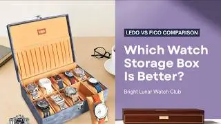Is THIS  Watch Box Worth The Money? (Ledo vs Hard Craft)