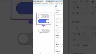 Figma Toggle Button Design Using Auto Layout & Prototype | Beginner Tutorial