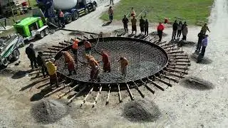 Bodhipala Monastery Chedi Foundation Concrete Pour 26th August 2025