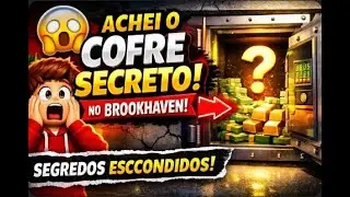 🚨 ACHEI OS COFRES SECRETOS do BROOKHAVEN 😱 (Segredos ESCONDIDOS!)