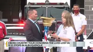Angel Tribute cars honoring lives lost on 911 makes stop in Albuquerque