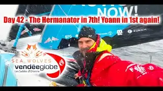 Отчёт Seawolves Vendeeglobe 2024: 42. Hermanator на 7-м месте! Йоанн на 1-м! Но сможет ли он удер...