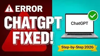 ChatGPT Error Fixed: Something Went Wrong Gone Forever 2026