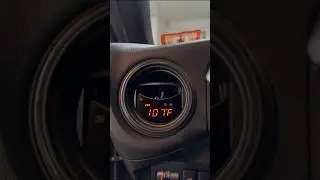 P3 V3 Vent Gauge is the BEST option for an OEM looking gauge #p3gauge #gt86 #trackday #carmods #diy