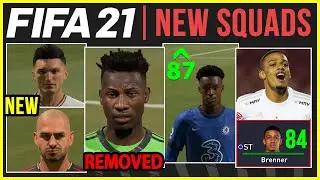 FIFA 21 NEWS | SQUAD UPDATE - NEW FACES, RATINGS, CAREER MODE WONDERKIDS, MORE