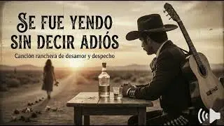 Se Fue Yendo Sin Decir Adiós (Ranchera de Desamor y Despecho)