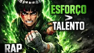 Rap do Rock Lee - O ESFOR&Ccedil;O VENCE O TALENTO! | FGRAP