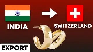 Gold Jewelry Export | India to Switzerland Figures 2023