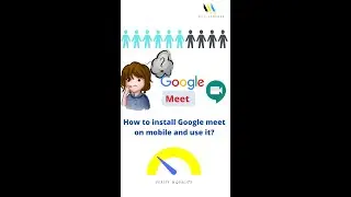 How to install and use google meet on Mobile | Google meet app urdu/hindi