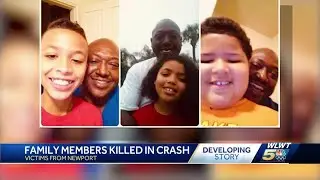 4 members of Newport family, including 3 children, killed in crash on way home from vacation