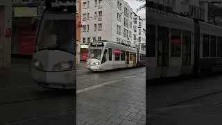 RT 4 ➡️ Kassel Hauptbahnhof am Rathaus #shorts #trainspotting #regiotram #kassel #rathaus #bahn #zug