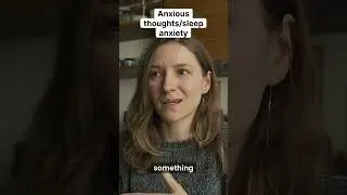 Residual anxious thoughts during #insomnia