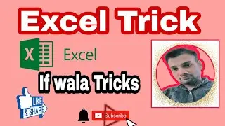 Excel Trick If Wala Tricks #excel #computer #viral