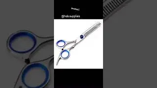 The Sharpest Shears On The Planet!! 🤯💯✂️ Hairdressing Scissors 6 Inch Professional Barber Scissors