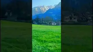 Switzerland. A view of city suburb that makes you feel special and take away all your stresses.