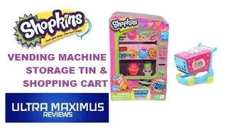 Shopkins Vending Machine & Shopping Cart
