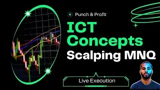 ICT Concepts LIVE Trade Execution and Strategy  - Punch & Profit -