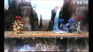 7) SSB3DS Online - C. Falcon vs Samus, Ganondorf & Bowser