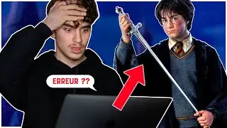 JE REAGIS AUX ERREURS & FAUX RACCORDS dans HARRY POTTER
