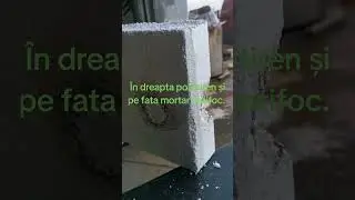 Casa Dom din polistiren, cu rezistenta la foc 30 min, are mortar antifoc. #eps #mychannel #house